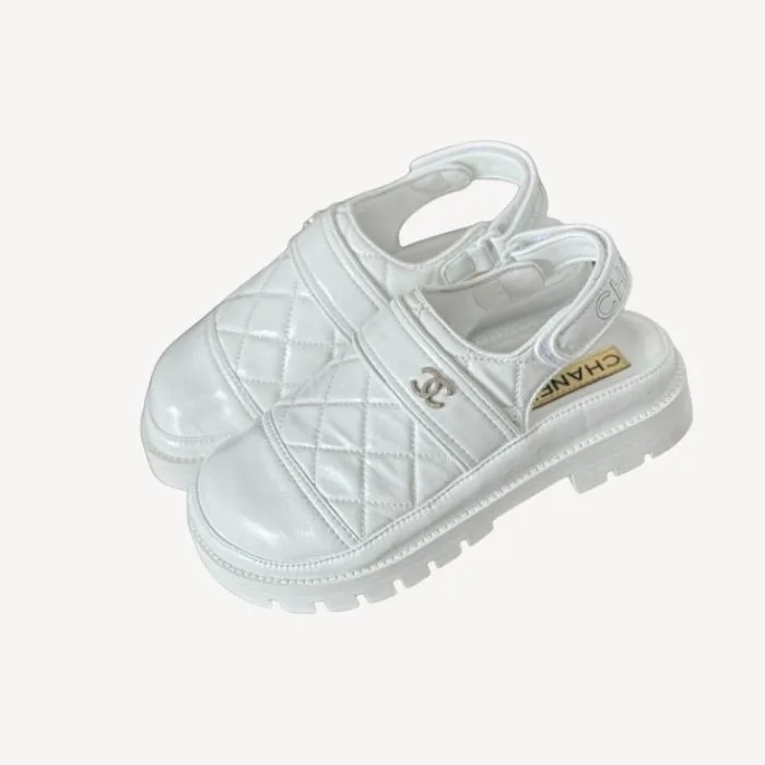 Chanel Velcro Sandal