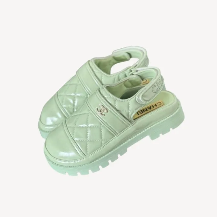 Chanel Velcro Sandal