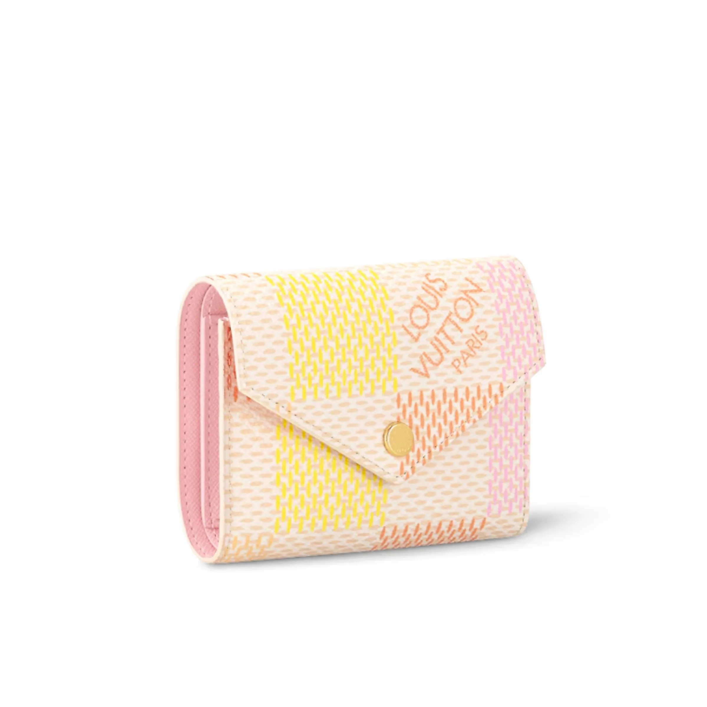 Louis Vuitton Victorine Wallet Pink 4.7 Inches/ - Image 4