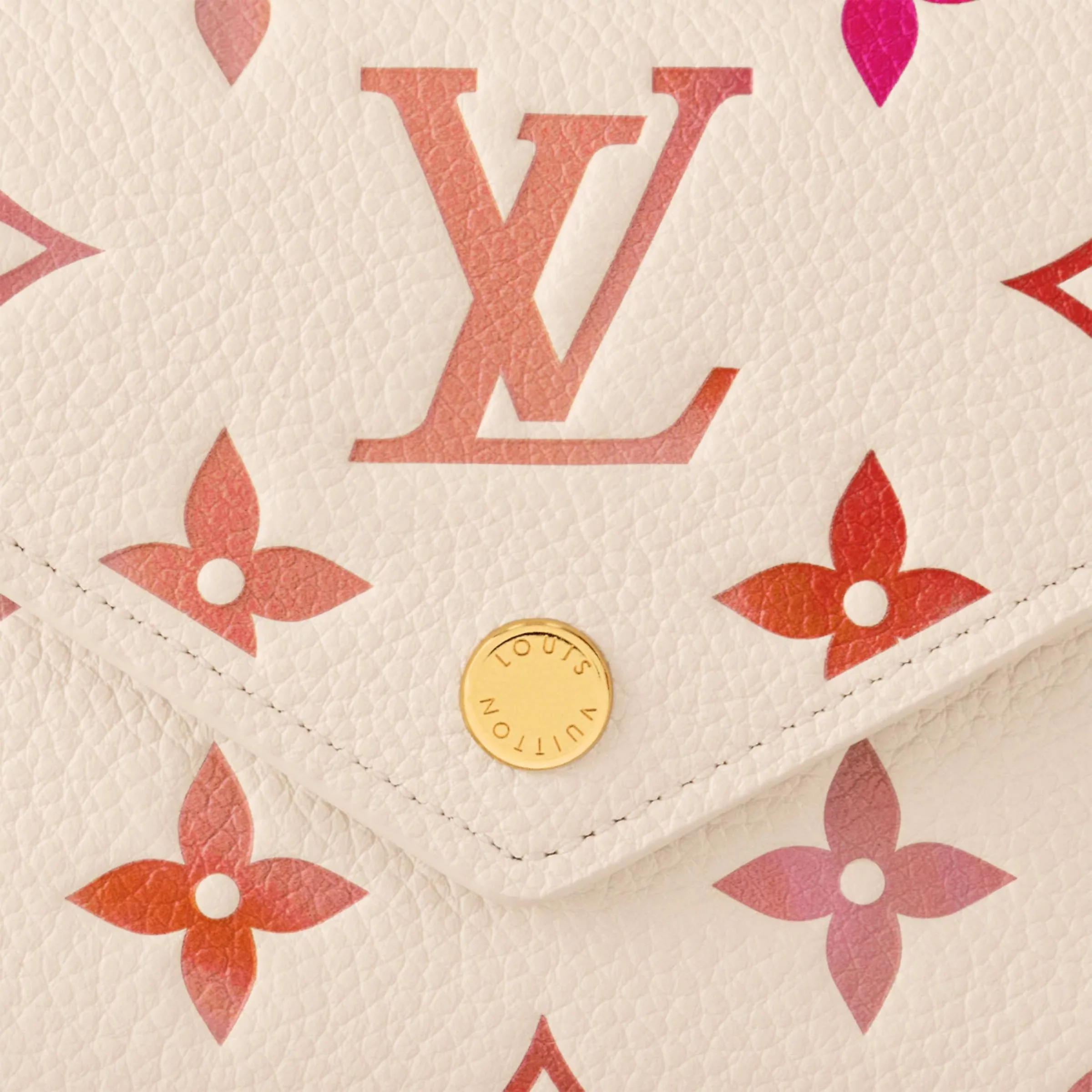 Louis Vuitton Victorine Wallet Cream 4.7 Inches/ - Image 5