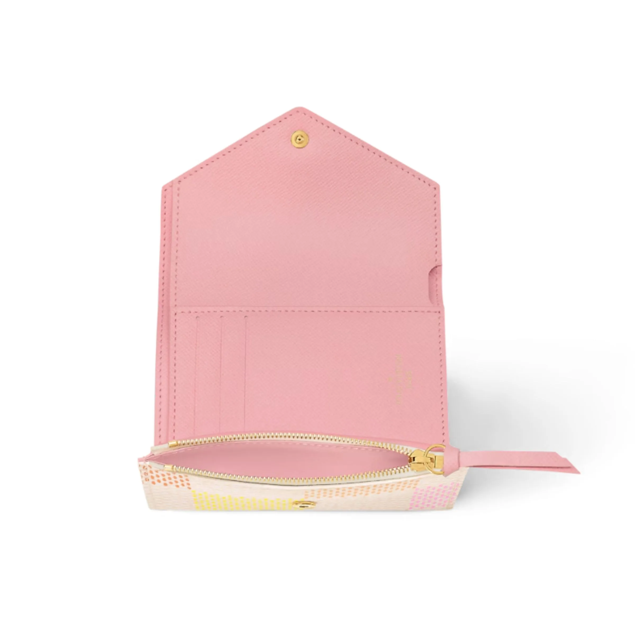 Louis Vuitton Victorine Wallet Pink 4.7 Inches/ - Image 3
