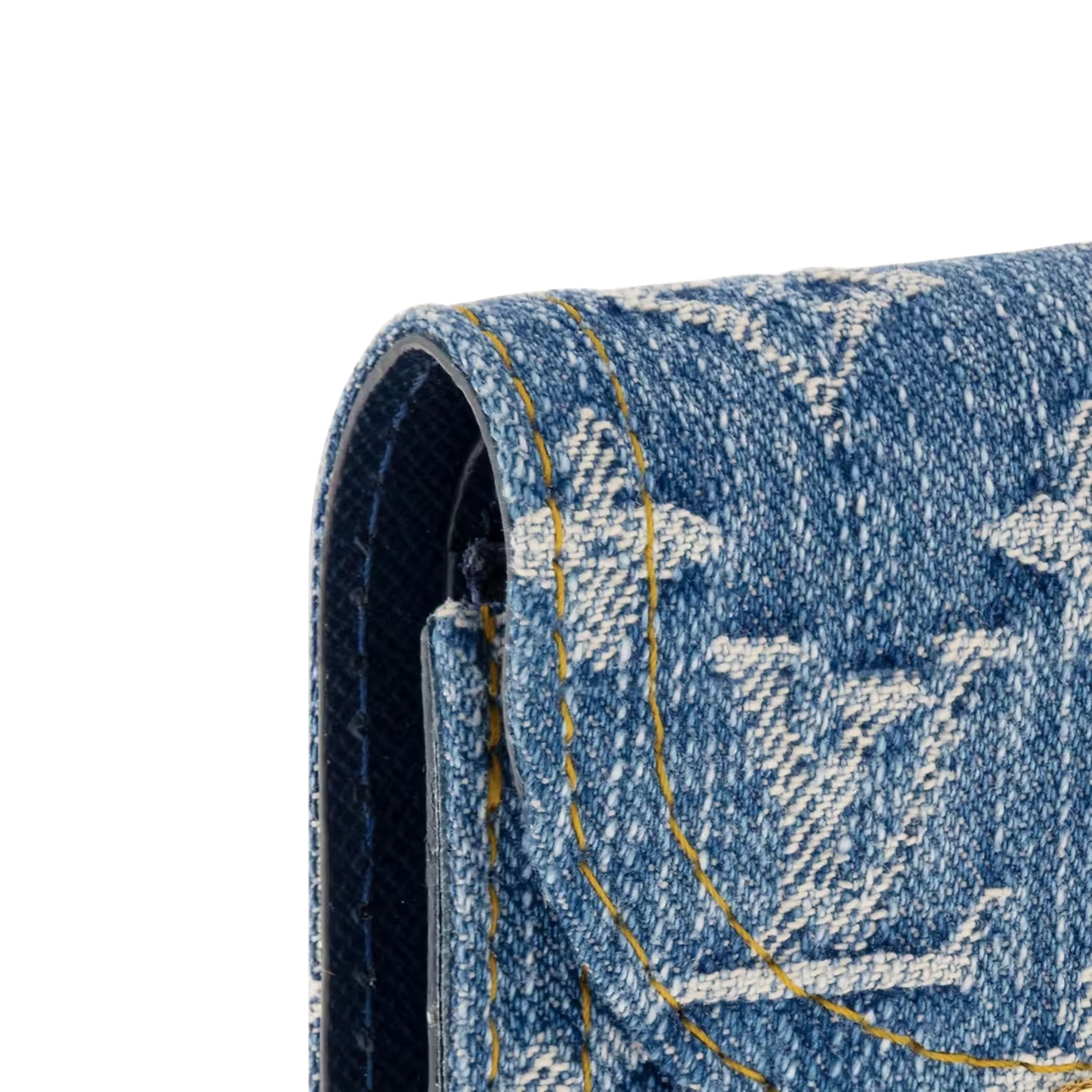 Alternative view of Louis Vuitton Victorine Wallet Blue 4.7 Inches/