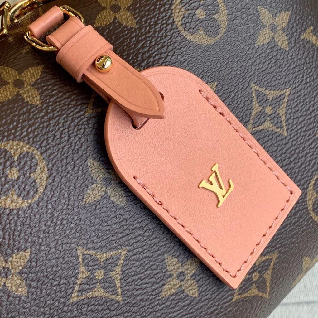 Louis Vuitton Petite Malle Souple Monogram Canvas Pink - Image 5