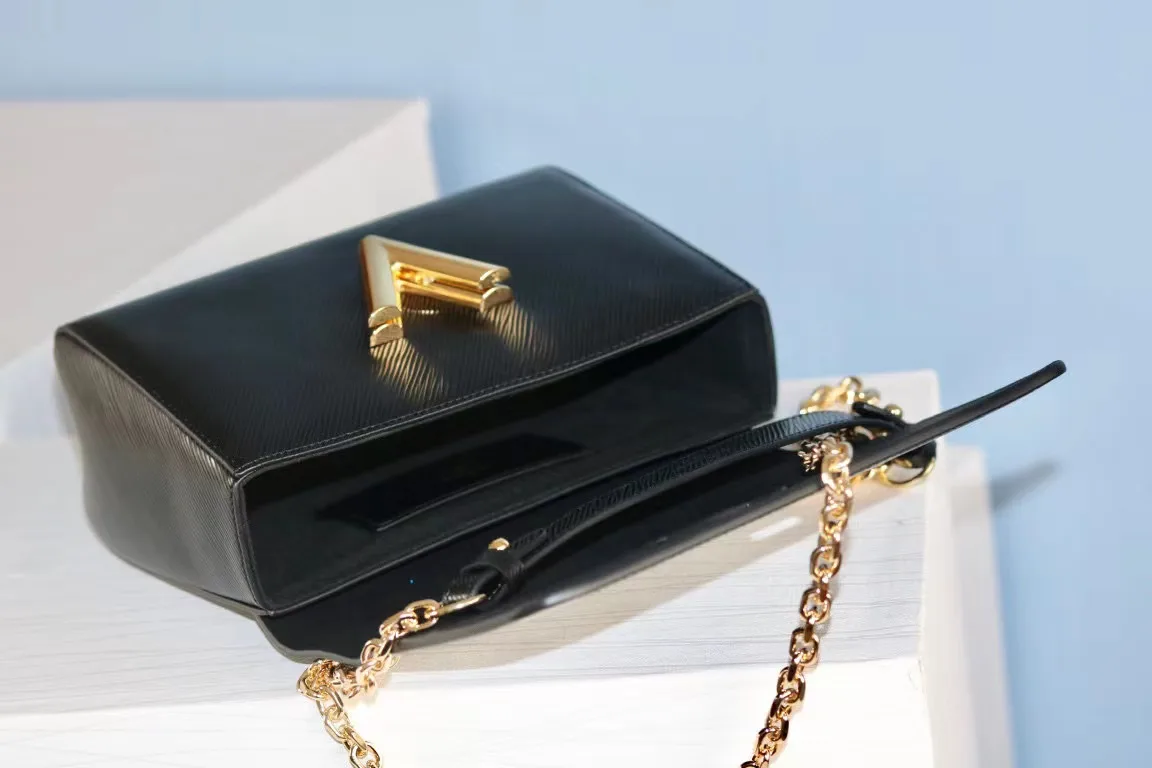 Louis Vuitton Twist MM Epi Black - Image 3