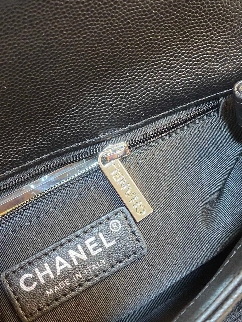 Chanel Small Flap Bag Black / - Image 6