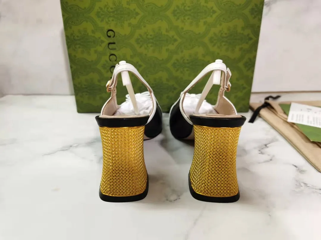 Alternative view of Gucci Women’s Two-Tone Bow Pumps Black
