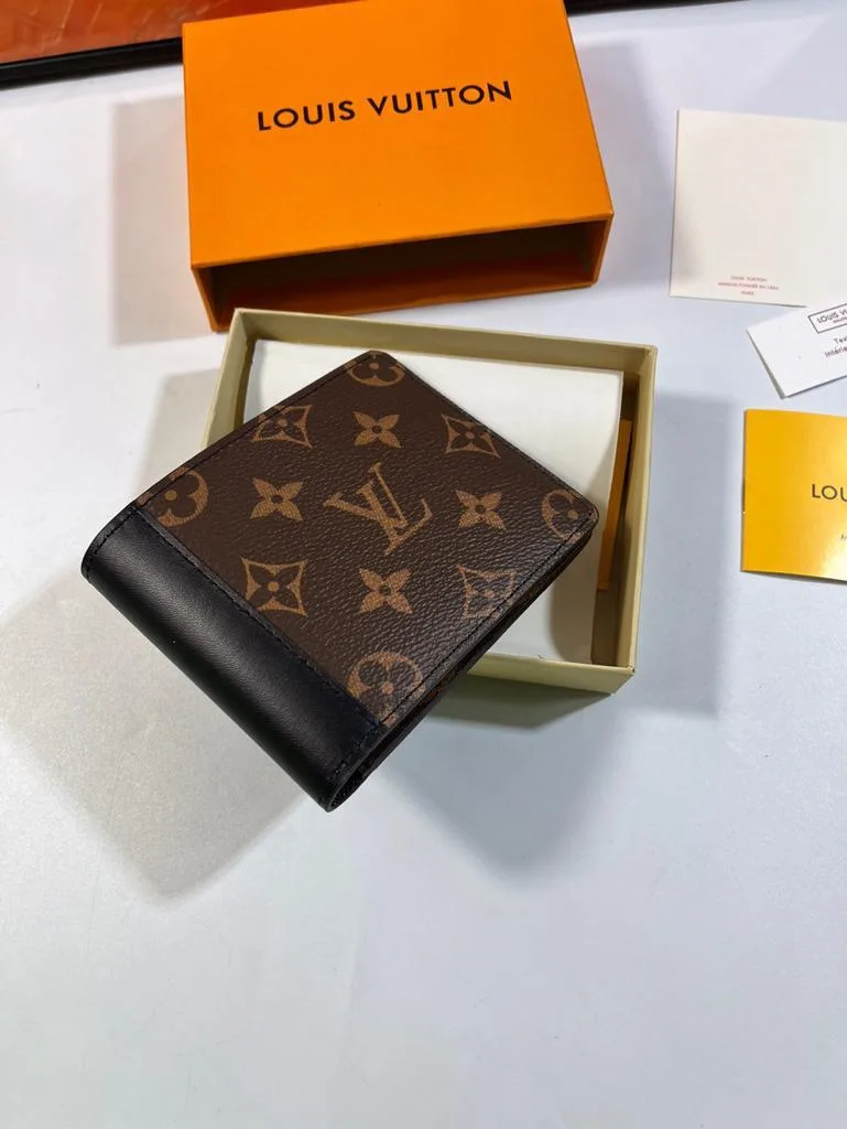 Louis Vuitton Multiple Wallet Monogram Macassar Black - Image 3