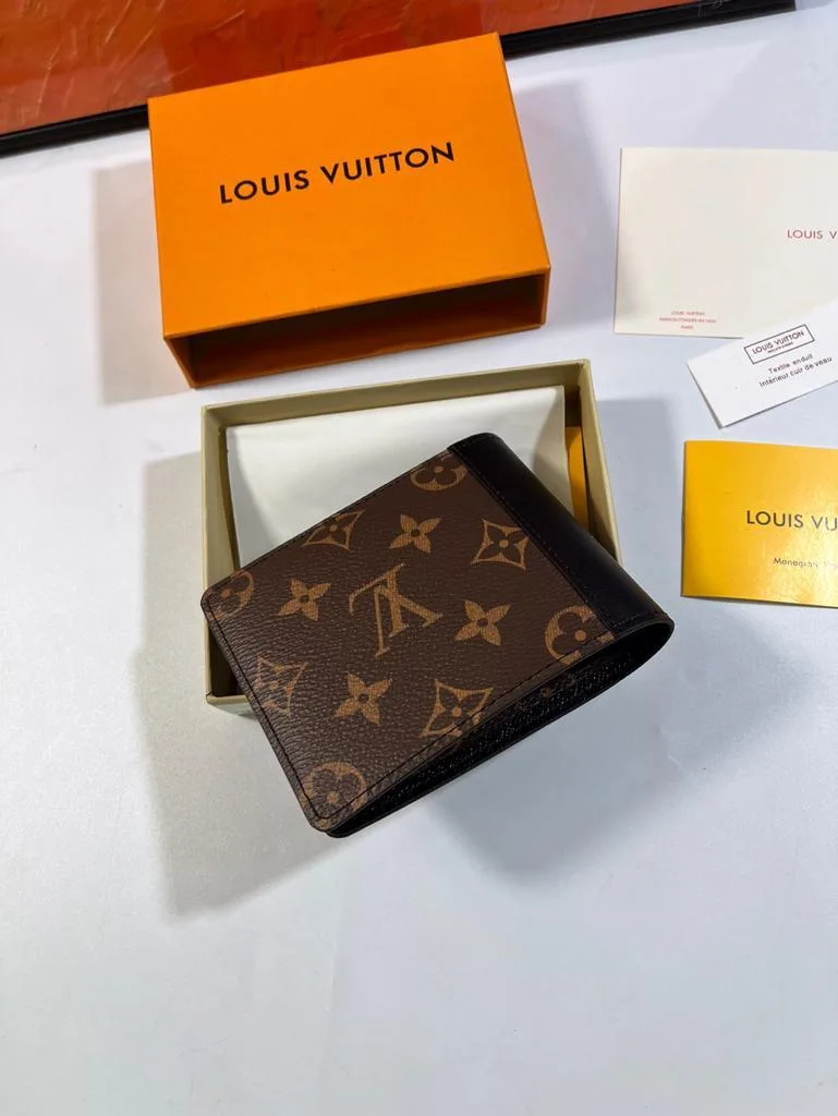 Alternative view of Louis Vuitton Multiple Wallet Monogram Macassar Black