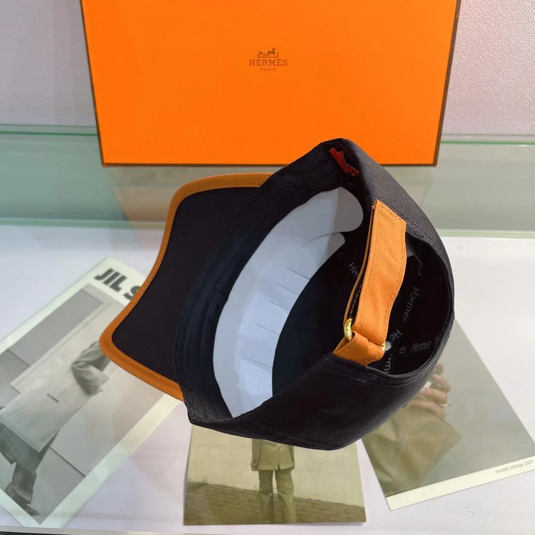 Hermes Horse Cap Black Hermes - Image 3