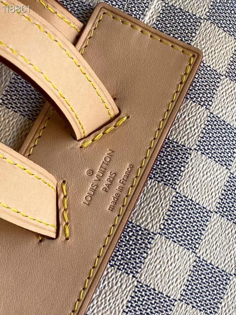 Louis Vuitton Sperone Backpack / Damier Azur Gold Hardware - Image 5