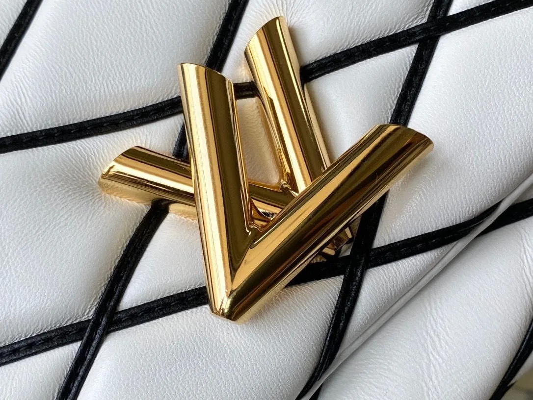 Louis Vuitton GO- White/ Black Bag - 9.1 Inches/ - Image 13