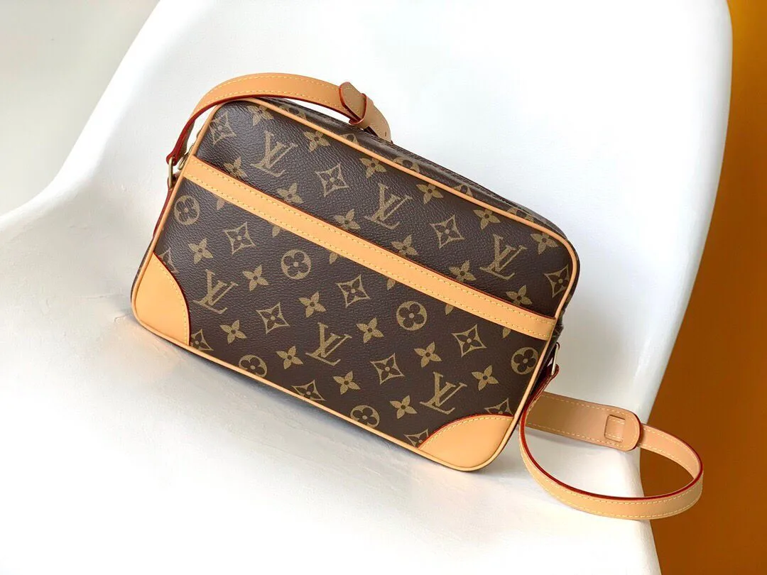 Louis Vuitton Monogram Trocadero 27 Shoulder Bag Pochette Brown / - Image 7