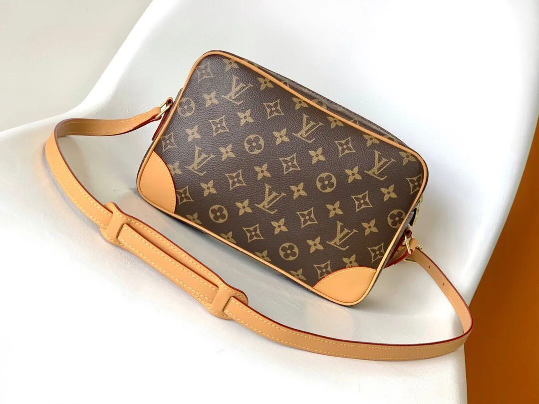 Louis Vuitton Monogram Trocadero 27 Shoulder Bag Pochette Brown / - Image 4