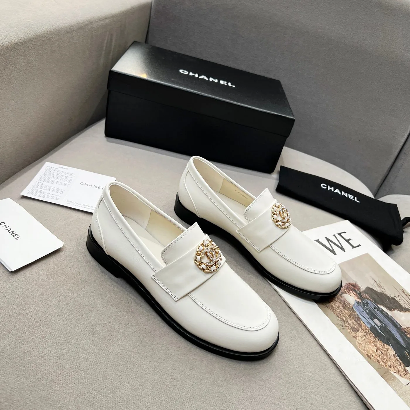 Alternative view of Chanel Women’s Loafers White