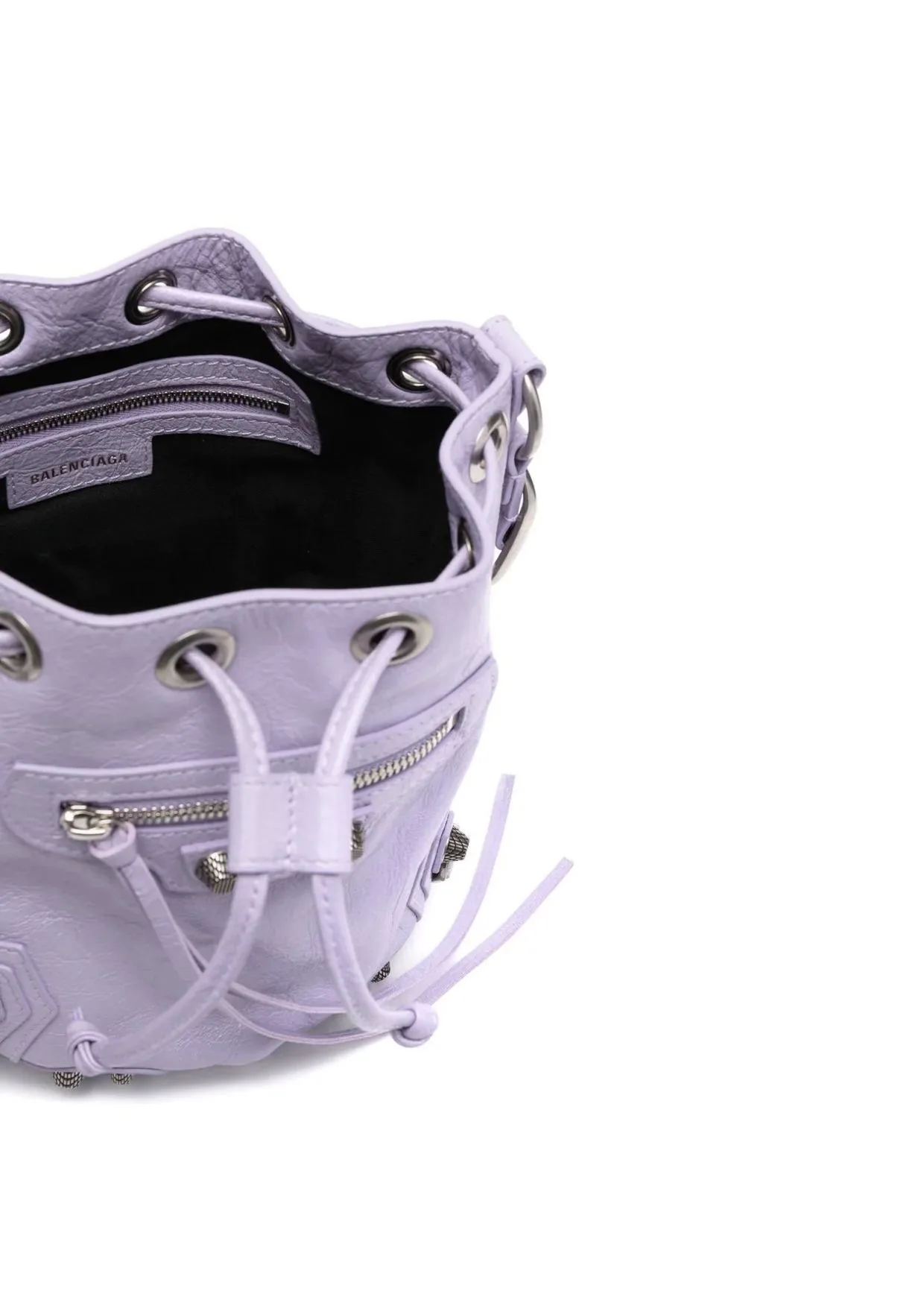 XS Le Cagole Bucket Bag Purple - Image 4