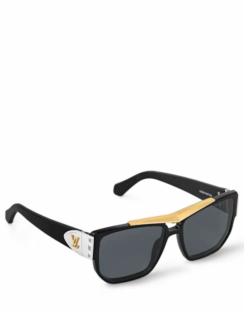 Louis Vuitton LV Ride Sunglasses Black - Image 6