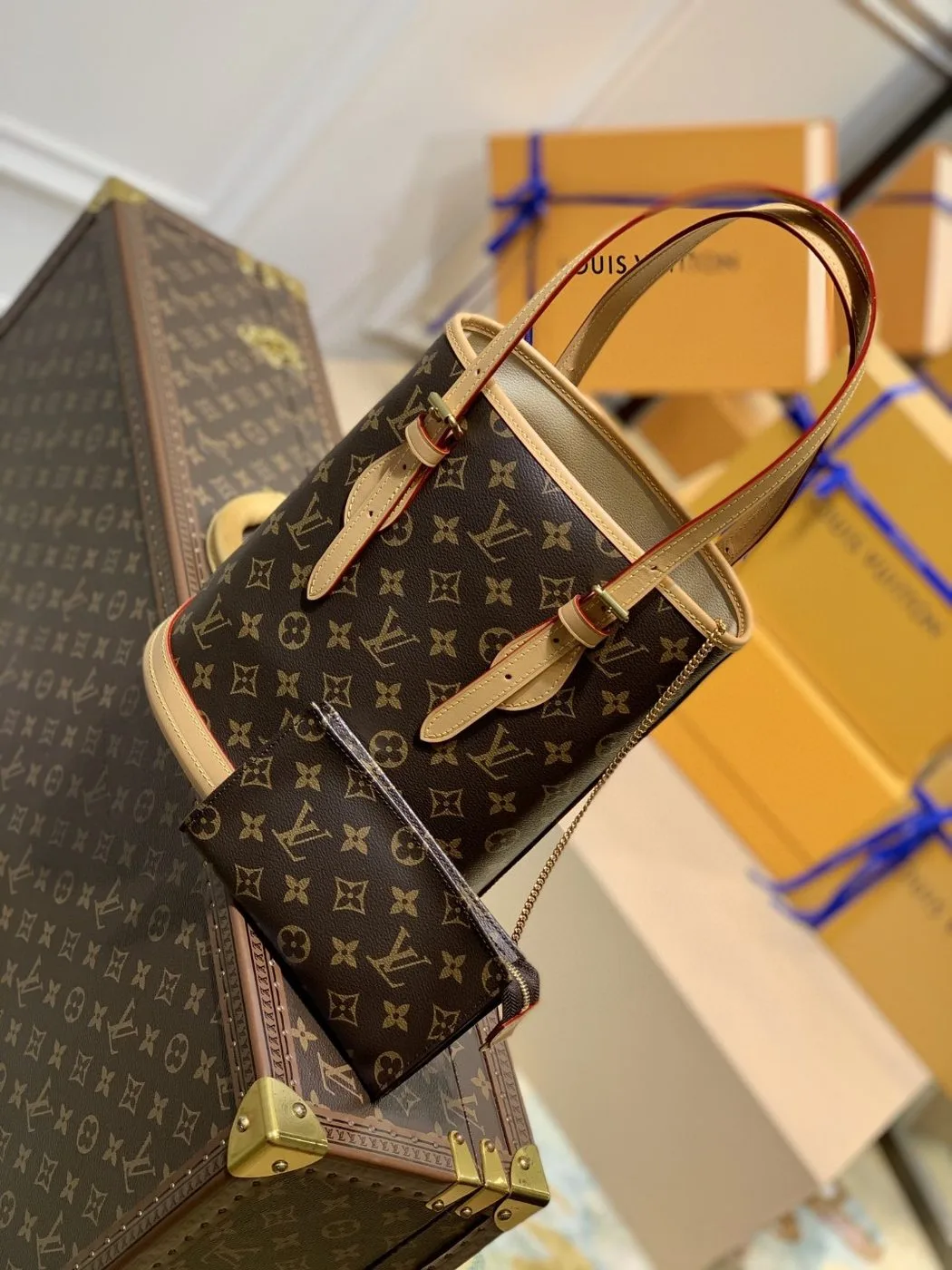 Alternative view of Louis Vuitton Petit Bucket Bag Monogram Canvas