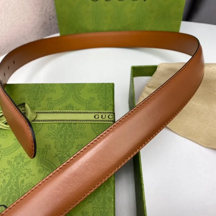 Gucci Blondie Belt Brown, GG Women - Image 3