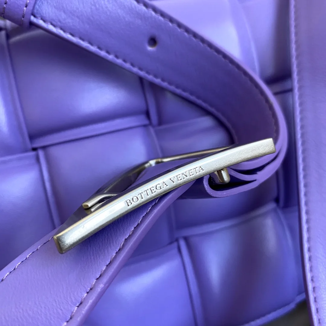 Alternative view of Bottega Veneta Padded Cassette Bag / In Violet