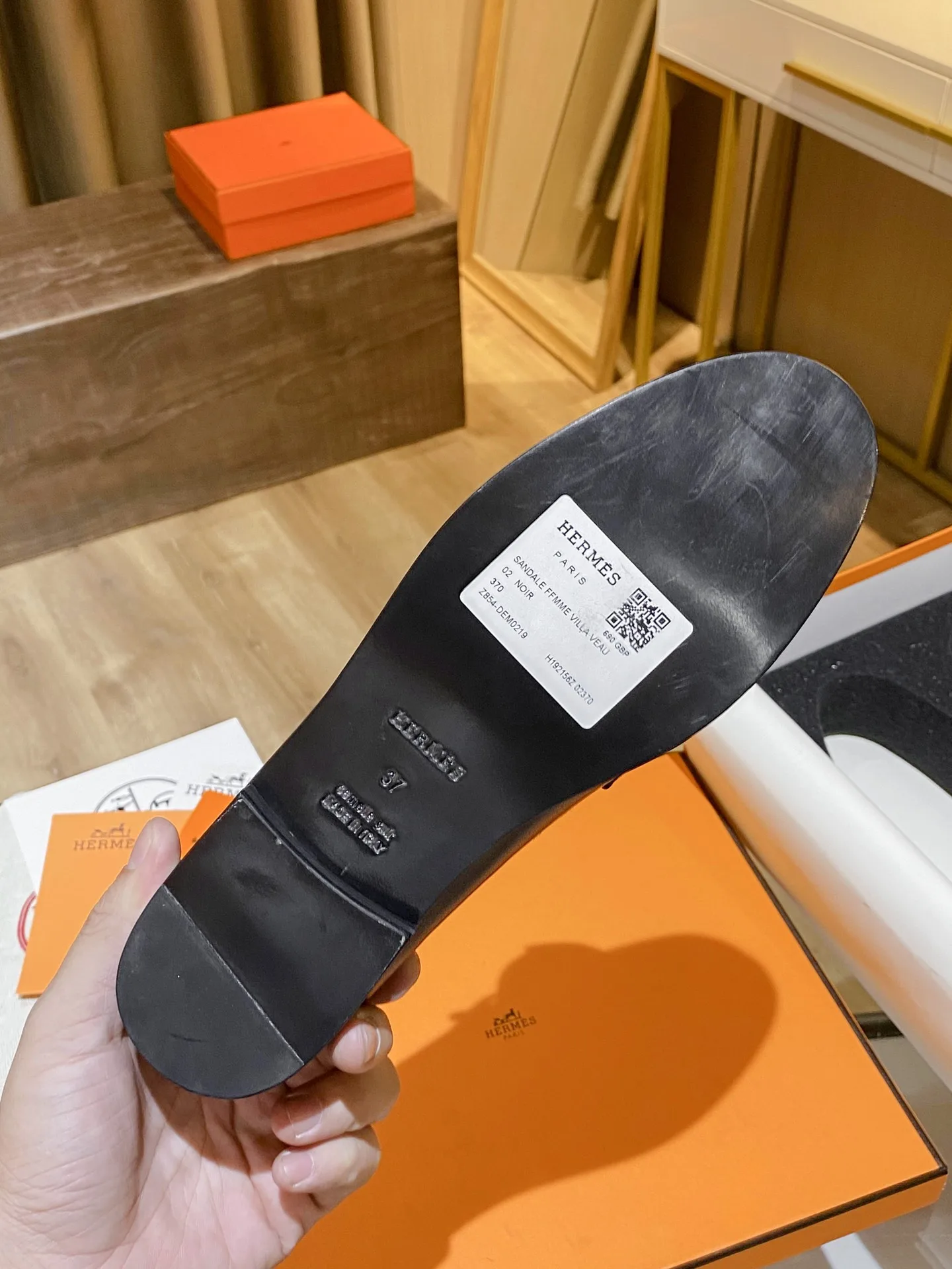Hermes Destin Loafers Black - Image 4