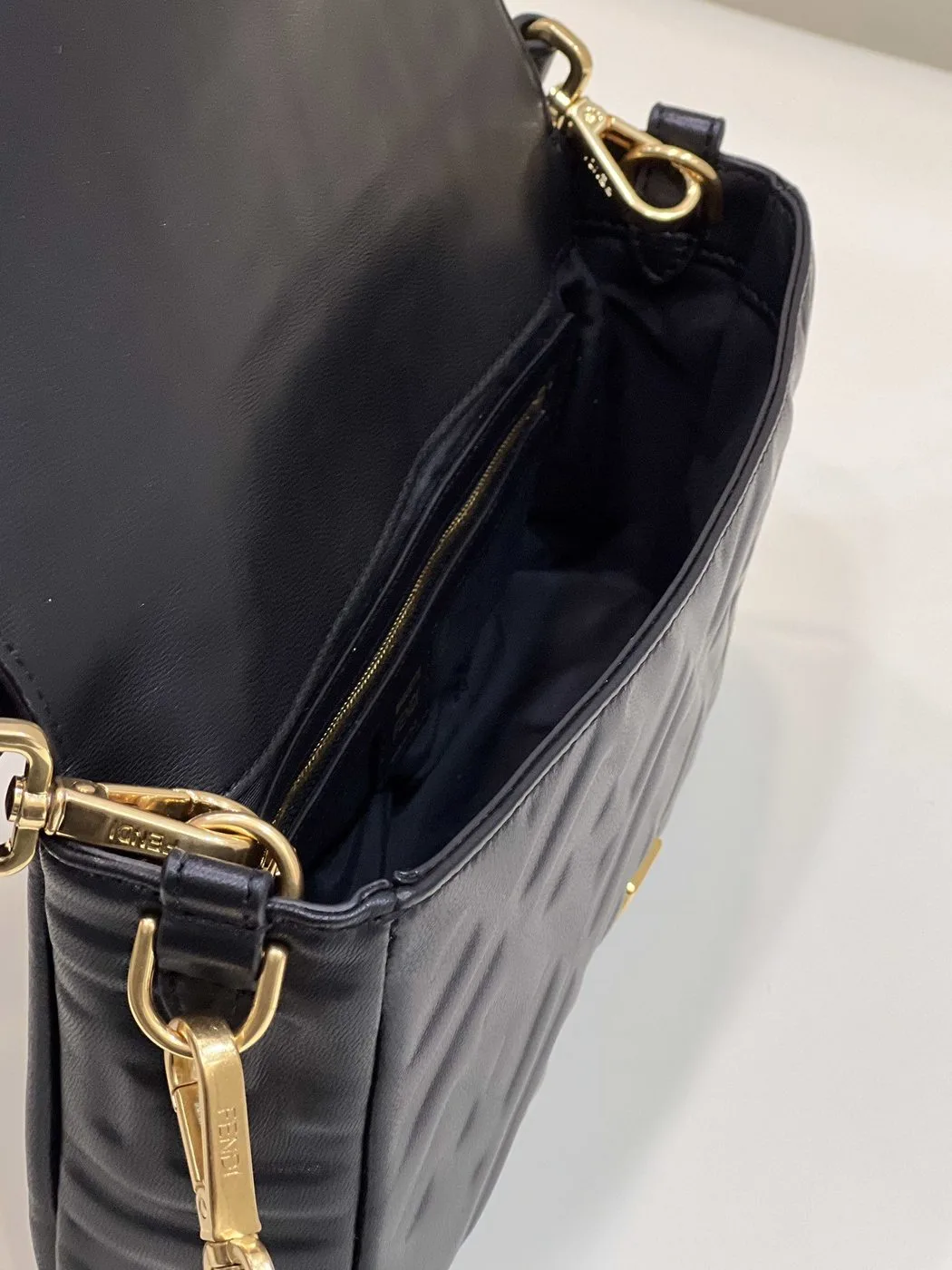 Alternative view of Fendi Baguette Black