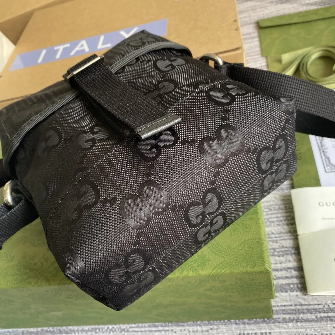 Gucci Off The Grid Messenger Bag Black GG ECONYL® / GG H9HKN - Image 5