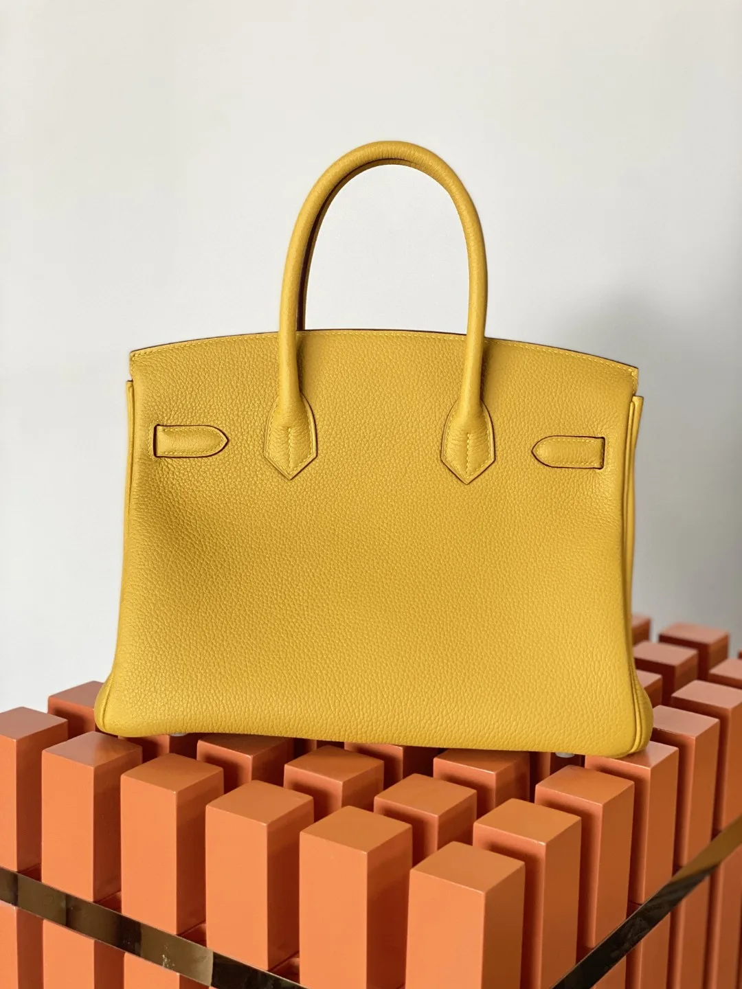 Hermes Birkin Nata Swift Yellow Gold Toned Hardware / - Image 5