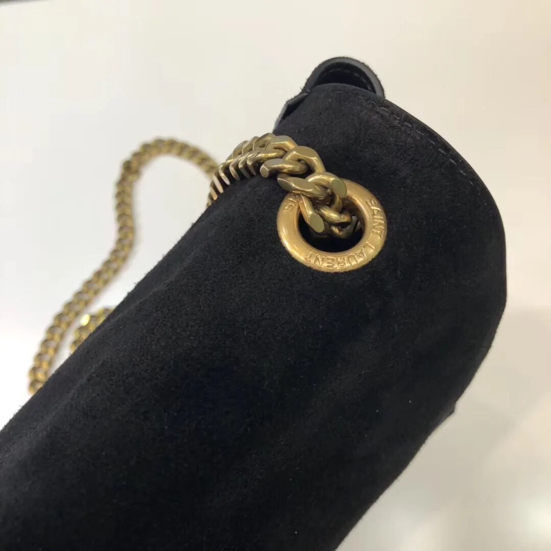 Saint Laurent Kate Medium Reversible Chain Bag Black / YSL - Image 7