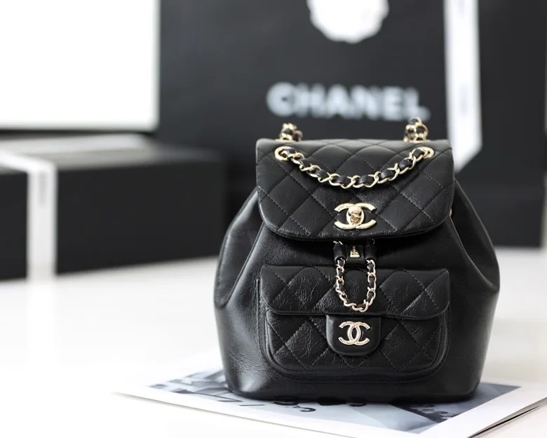 Chanel Backpack Black