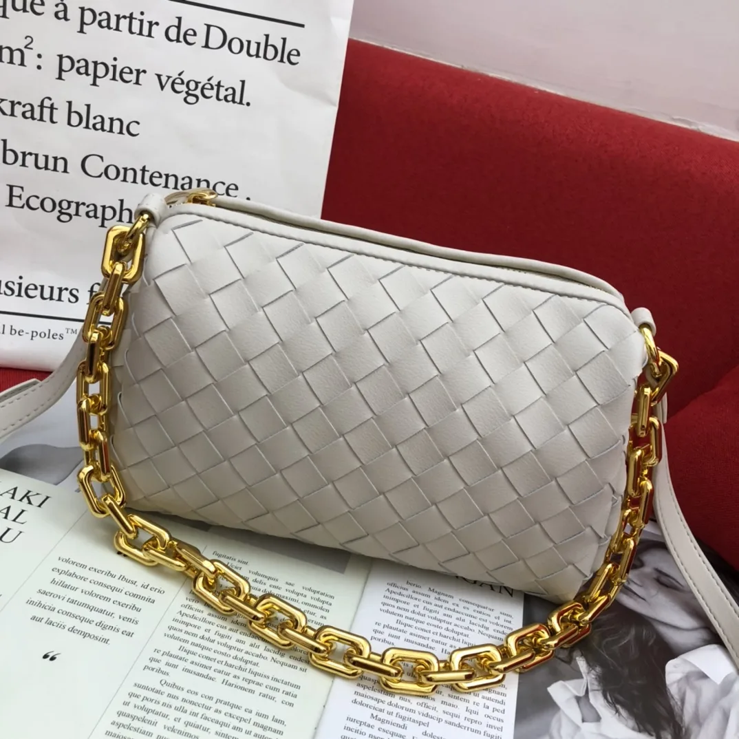 Bottega Veneta Crossbody Bag White - Image 5