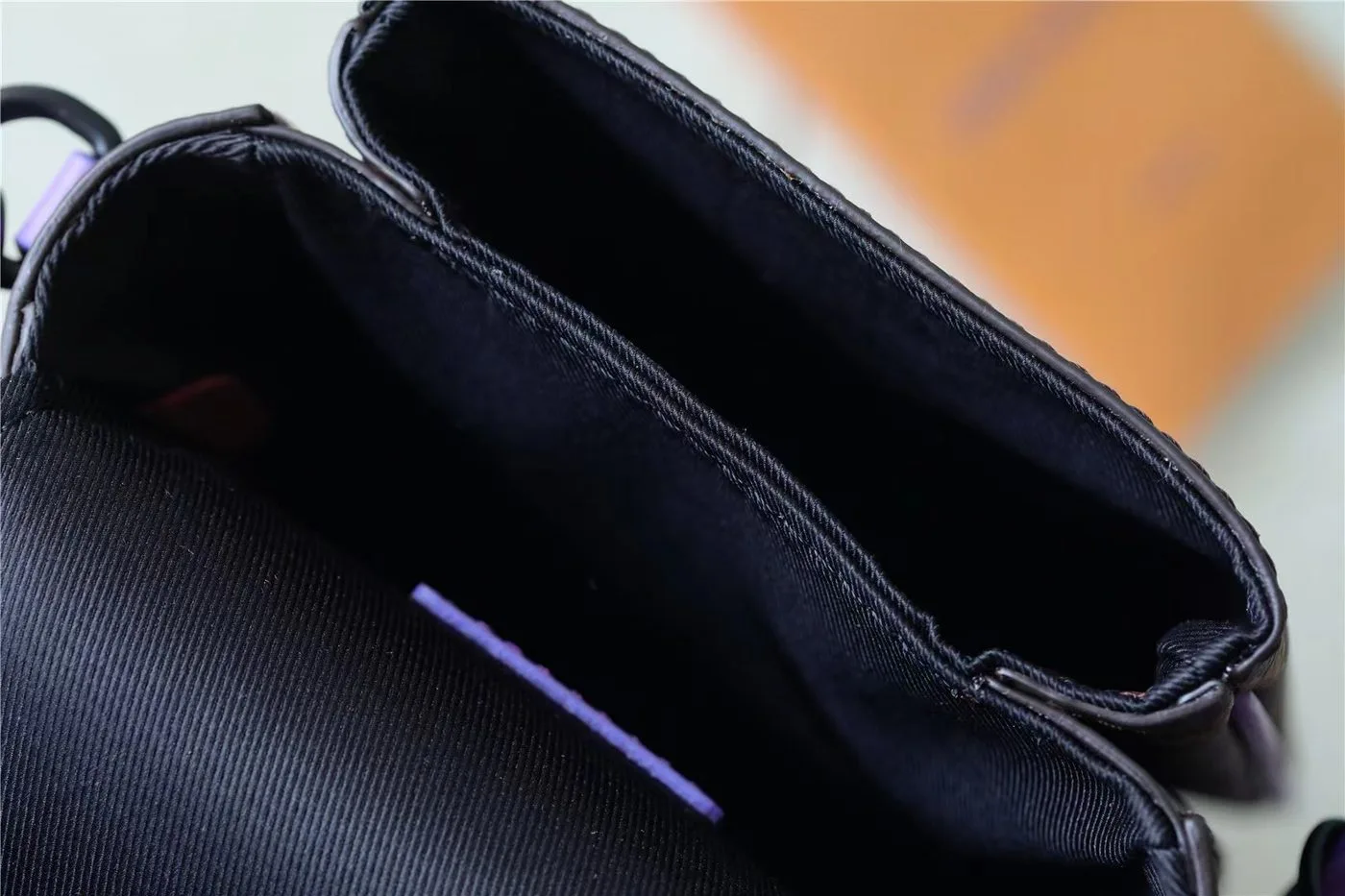 Alternative view of Louis Vuitton S-Lock Vertical Wearable Wallet Monogram Macassar Purple