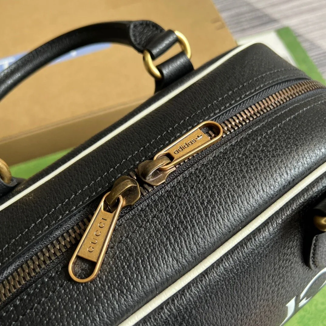 Gucci x Adidas Mini Duffle Bag Black - Image 8