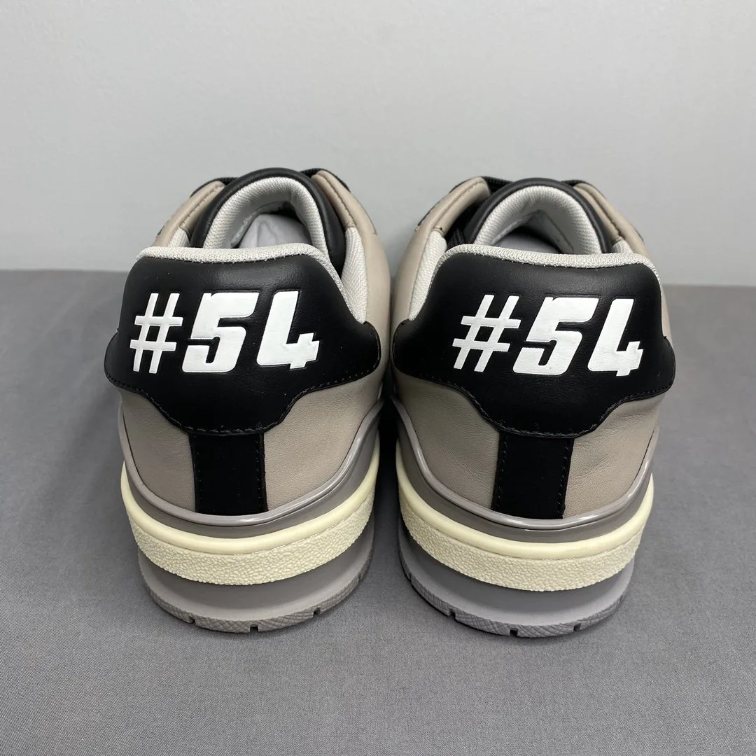 Louis Vuitton Trainer Sneaker Mix Of Materials Black - Image 5
