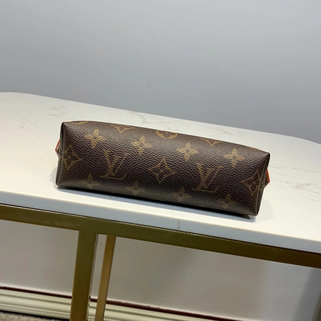 Louis Vuitton Key Pouch In Iconic Monogram Canvas Brown - Image 5
