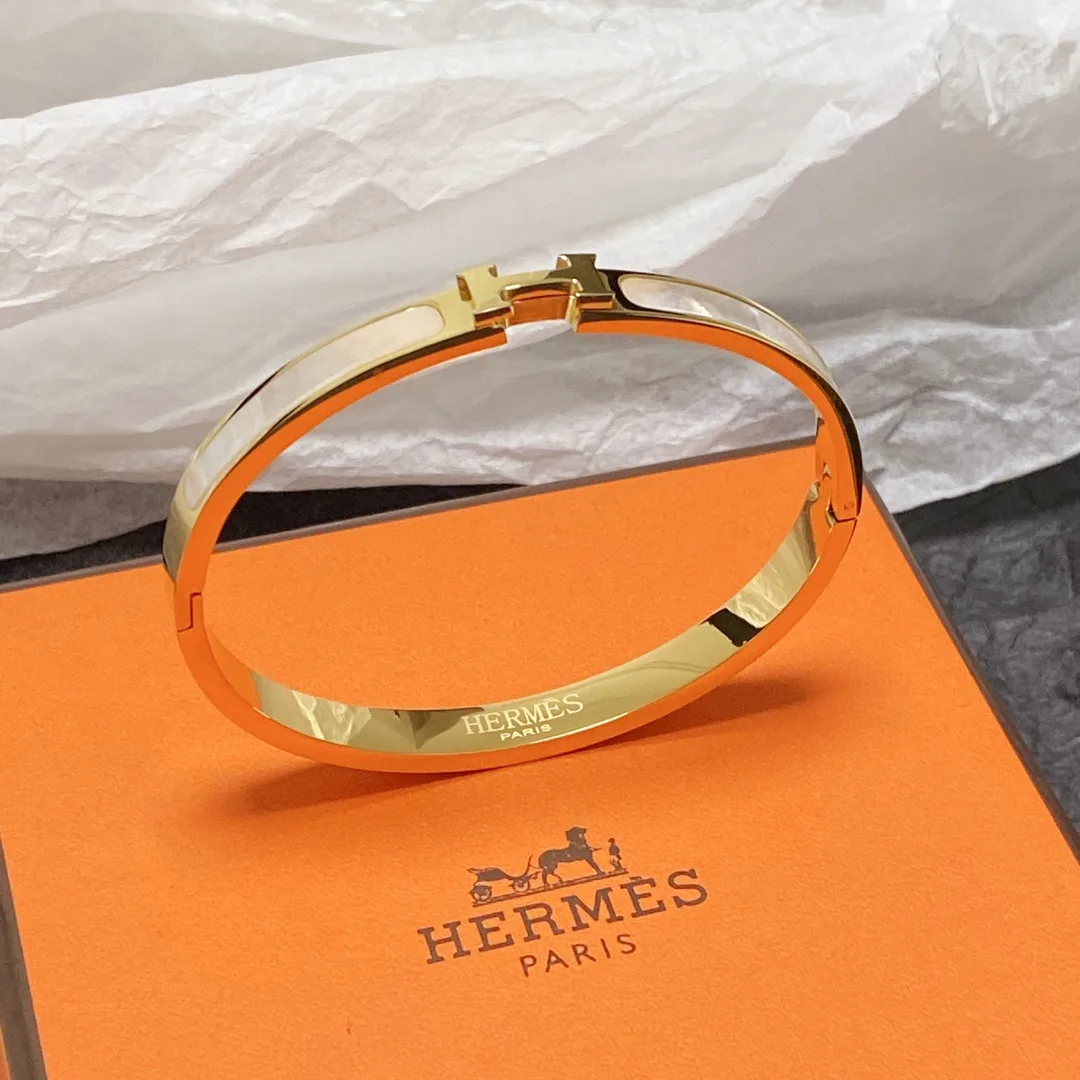 Hermes Clic Clac H Bracelet Gold - Image 3