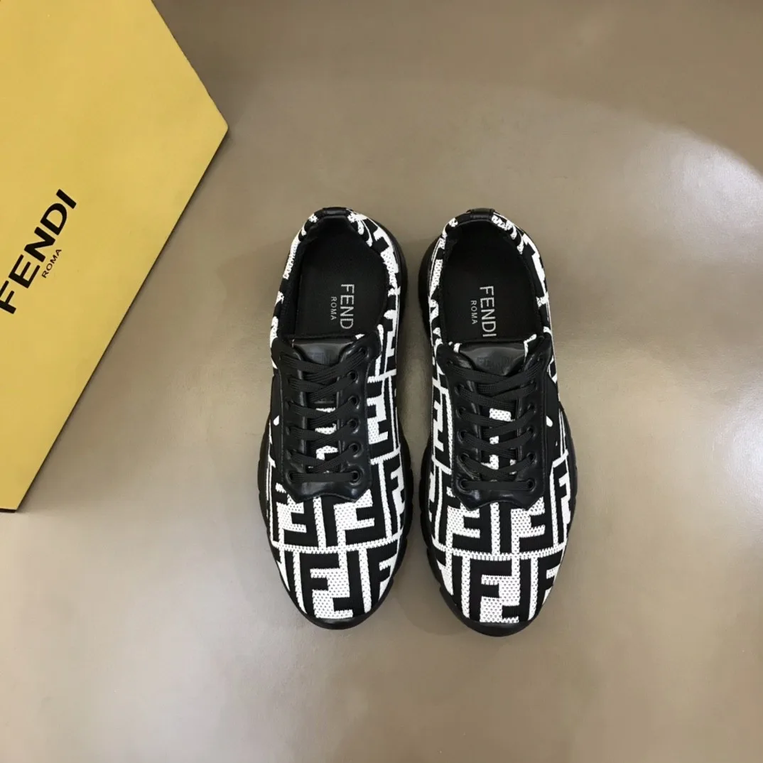 Fendi Force White Sneakers - Image 4