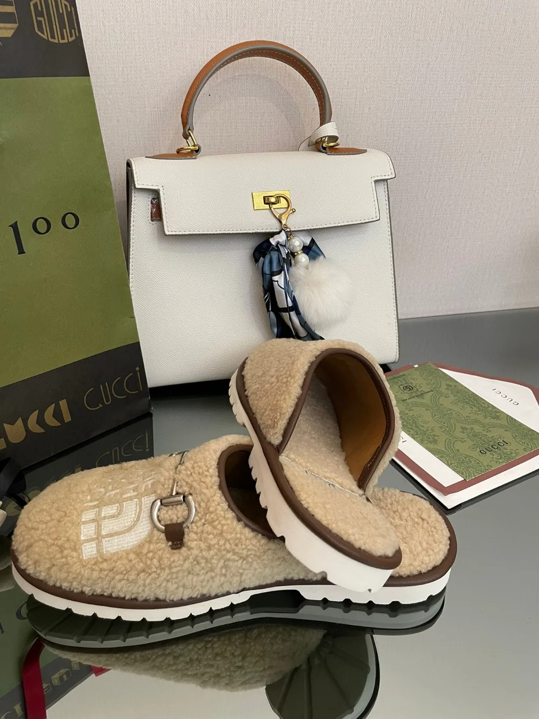 Gucci x The North Face Slippers Beige DEB70 - Image 6