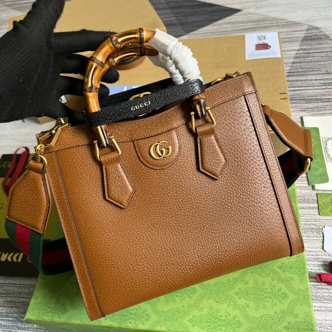 Gucci Diana Medium Tote Bag Brown - Image 5