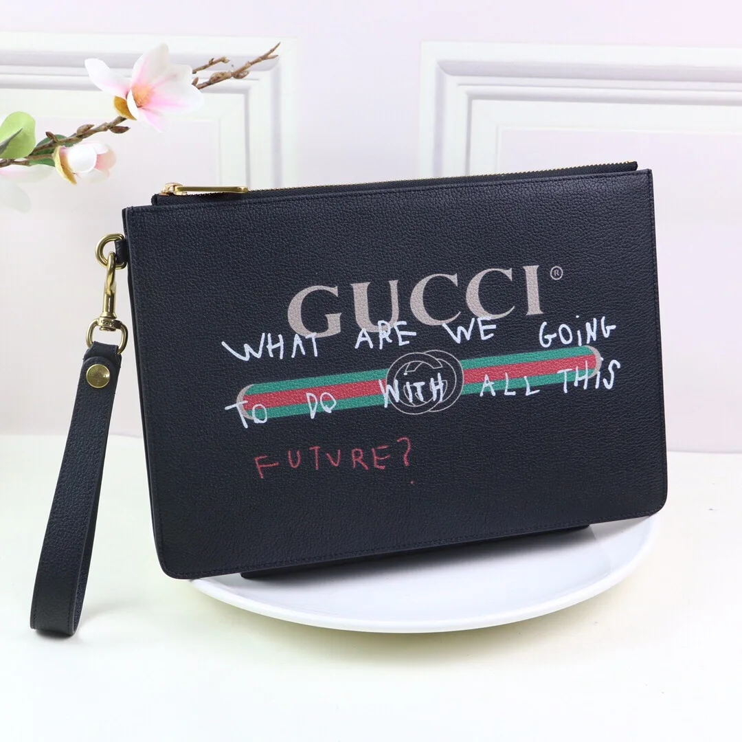 Gucci Printed Pouch