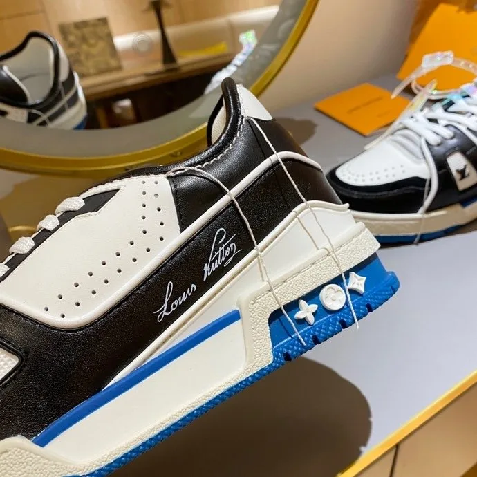 Louis Vuitton Trainer Sneaker Black/White Virgil Abloh - Image 7