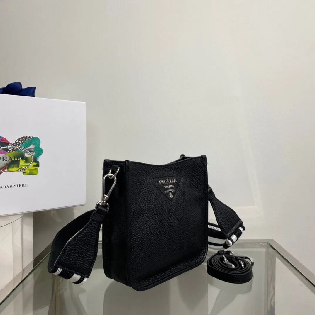 Prada Mini Shoulder Bag Black - Image 4