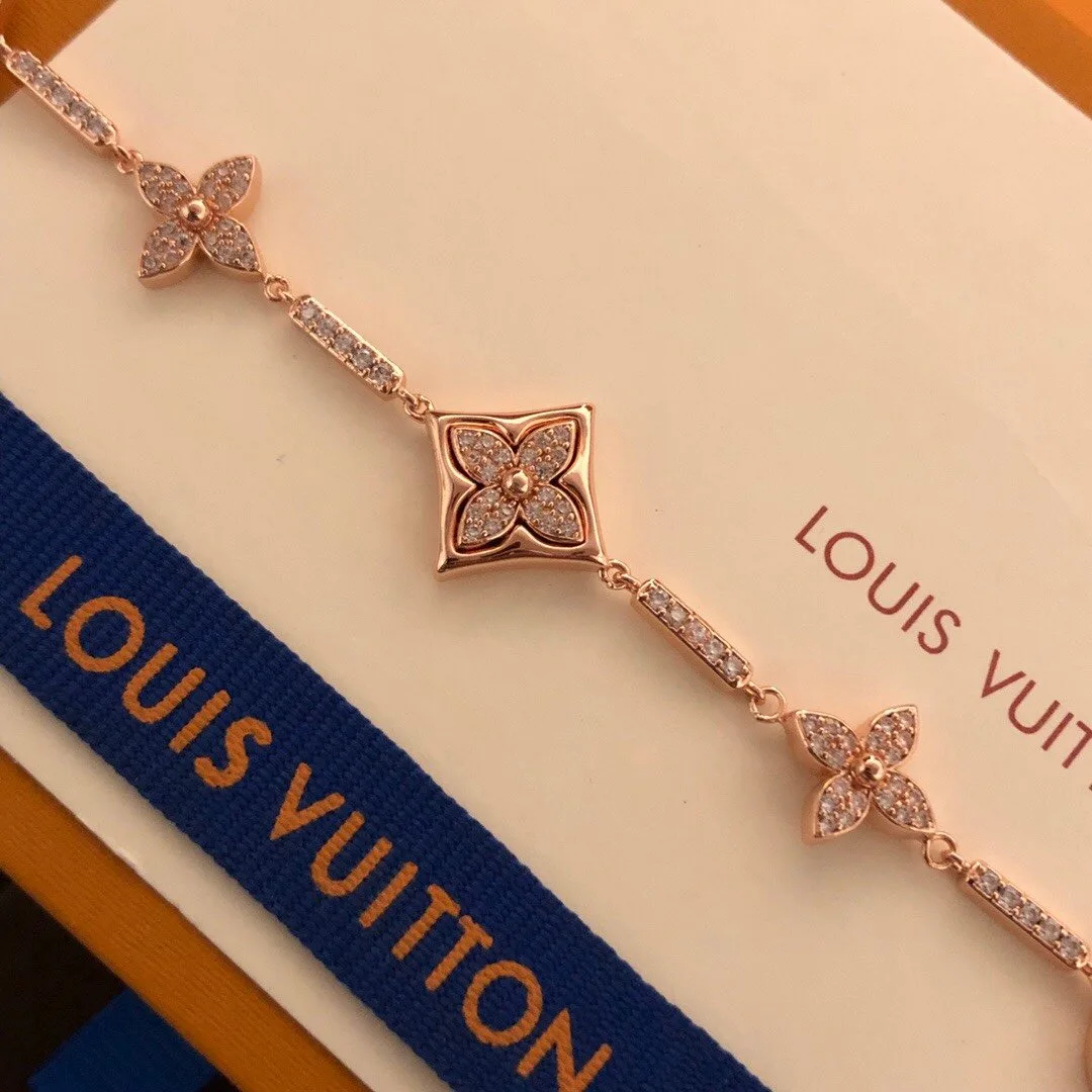 Louis Vuitton Color Blossom BB Multi-Motif Bracelet Rose Gold Hardware - Image 6