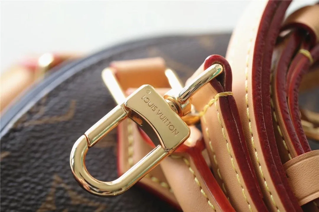Louis Vuitton Ellipse BB Handbag Created By Nicolas Ghesquiere From Classic Monogram Canvas Brown / - Image 5