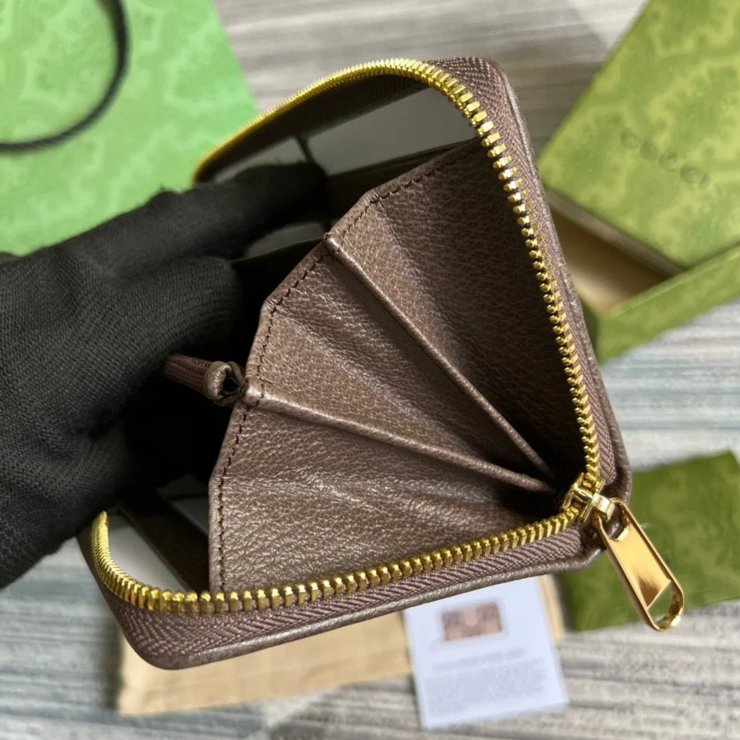 Gucci Diana Jumbo GG Zip Around Wallet With GG Brown / - Image 3