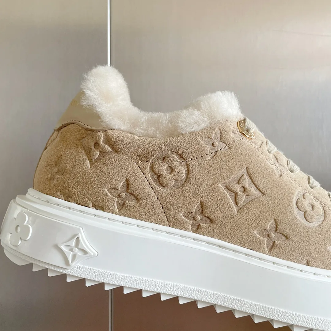 Louis Vuitton Women’s Time Out Sneaker Brown - Image 9