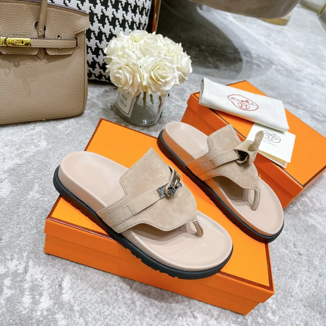 Hermes Empire Sandal Beige , Women’s Shoes - Image 4