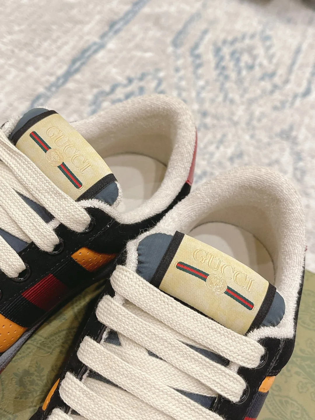 Gucci Lovelight Screener Sneaker Black GG Shoes - Image 5