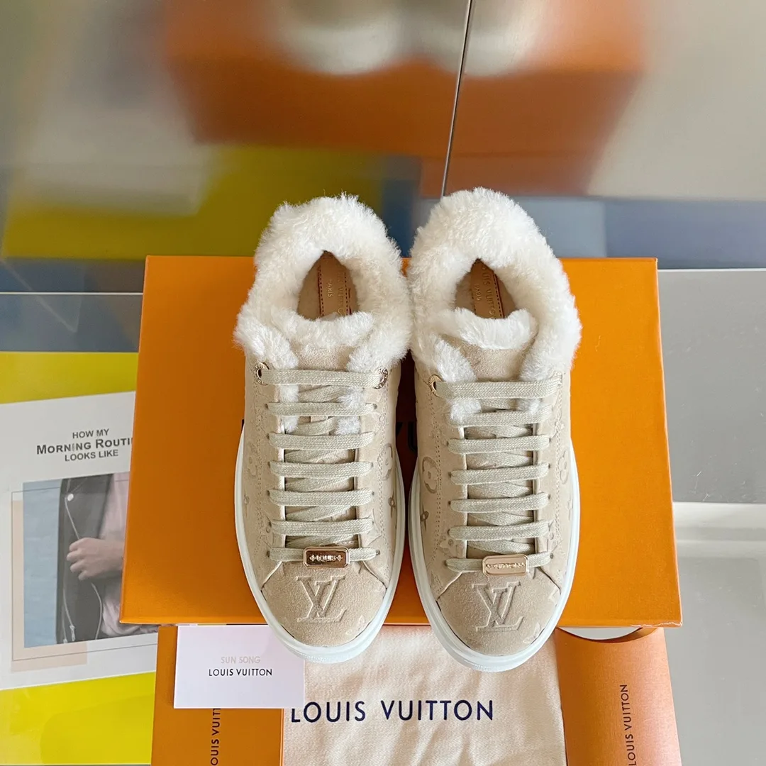 Louis Vuitton Women’s Time Out Sneaker Brown - Image 8