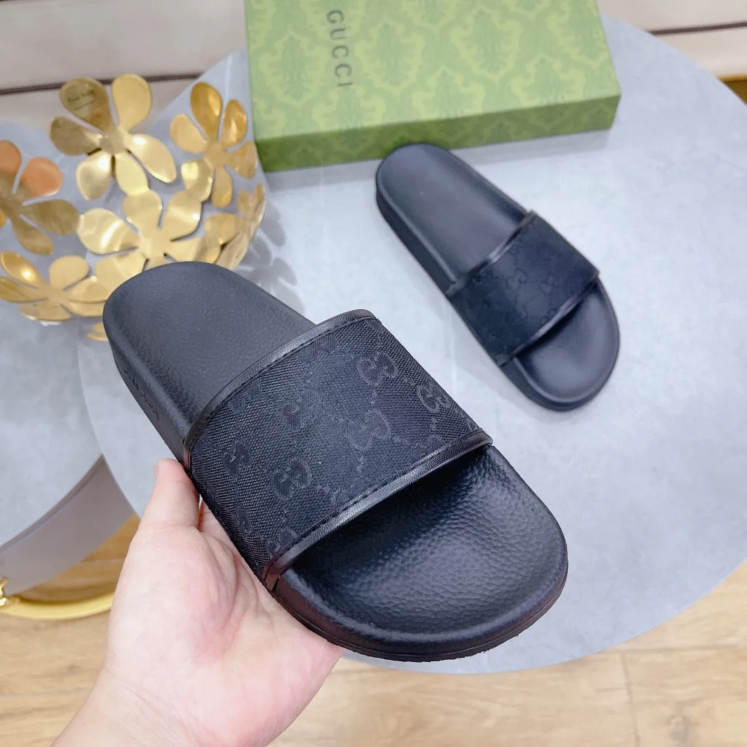 Gucci Women’s GG Slide Sandal Black - Image 5