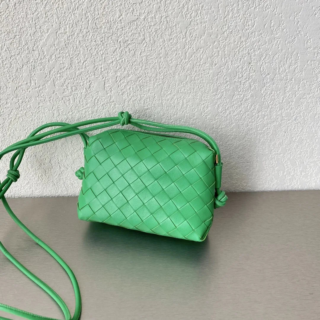 Alternative view of Bottega Veneta Mini Loop Camera Bag Grey /